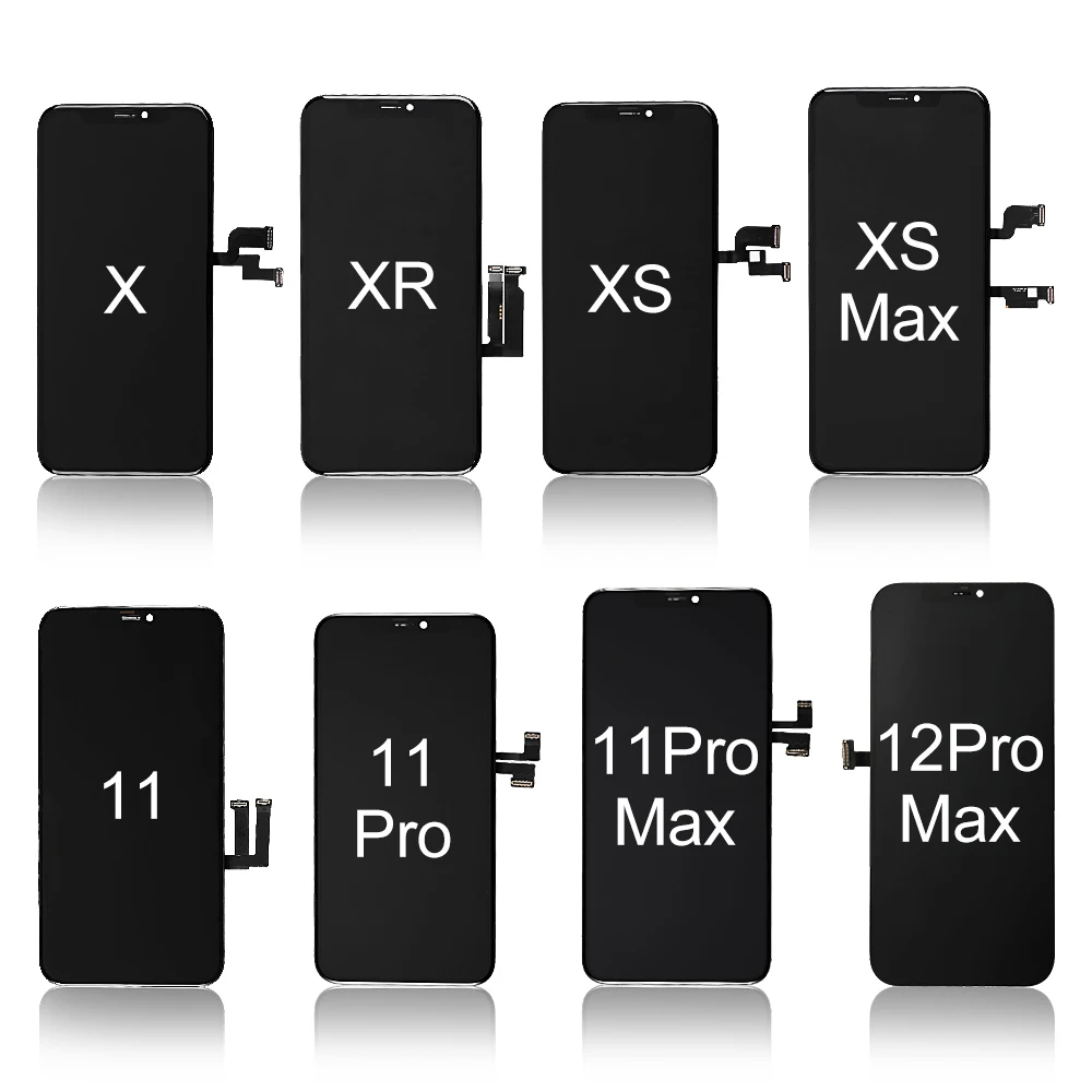 

Mobile Phone lcds for iphone 5s 6 6P 6S 6SP 7P 8 Plus X XS XR 11 XS Max 11 Pro Max lcd screen for iPhone X display