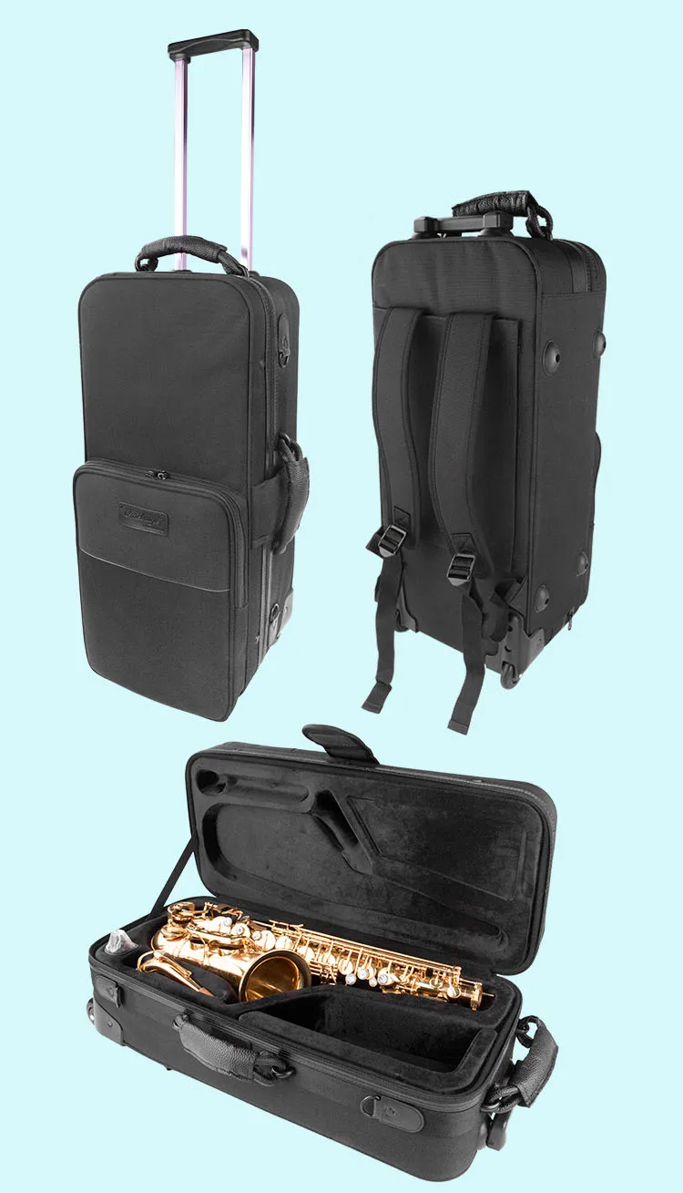 High Quality 5 Style Portable Backpack Custom Instrument Bag Trolley