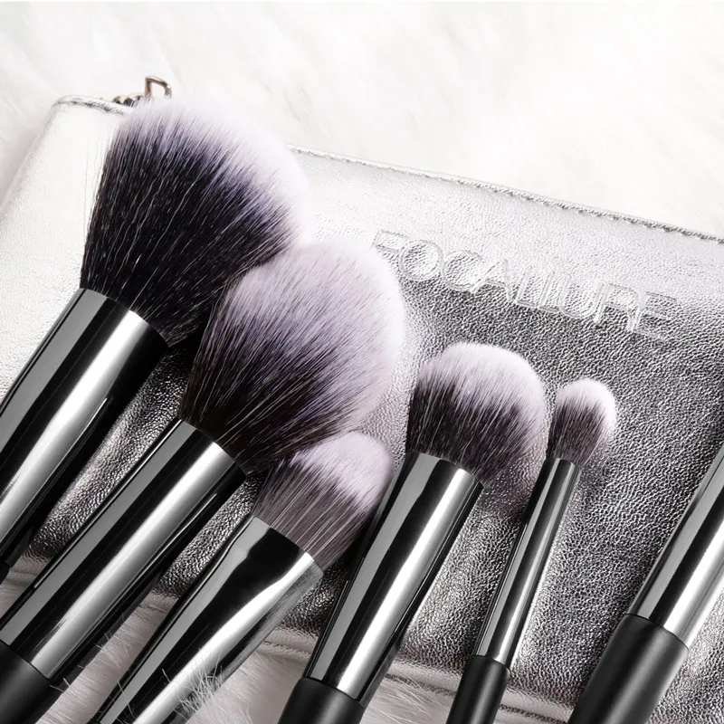 

Focallure Factory Best Selling 10pcs Makeup Brush Set Cosmetics Kit Professional Wholesalers