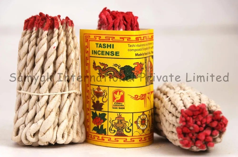 Natural 100 Organic Tashi Rope Incense Handmade In Nepal Meditation