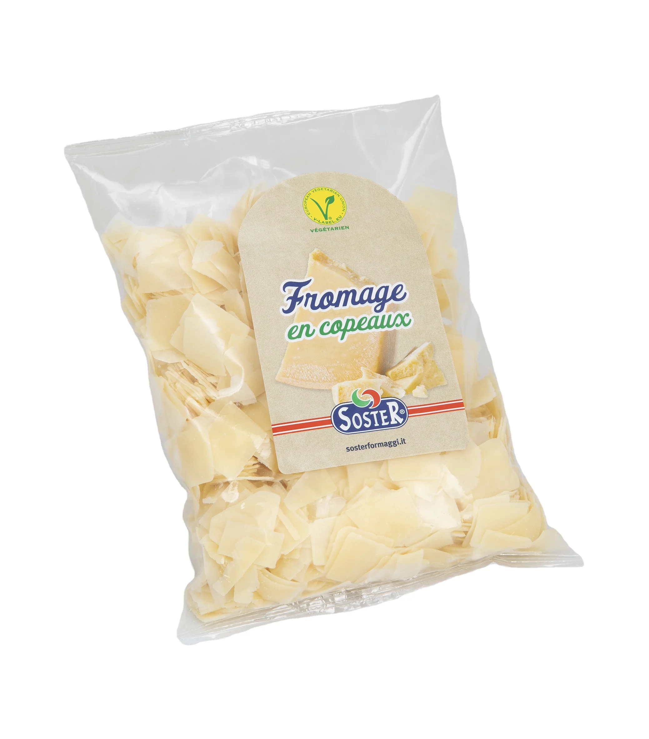 
Gran Mondoro flakes - lactose free cheese - vegetarian cheese 