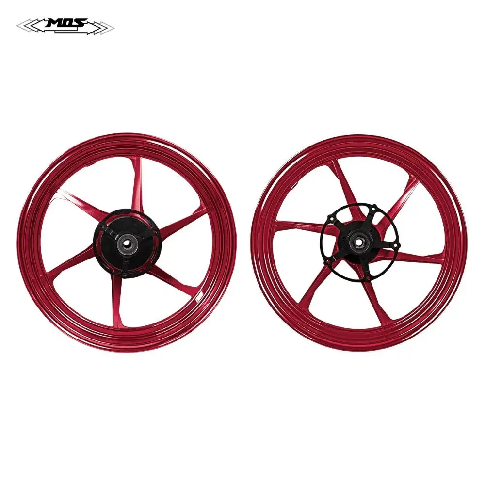

MOS Forged Aluminum Alloy Rims Wheels for Yamaha MT25 / MT03 ABS (RF6 Glossy Color) 2015-2020