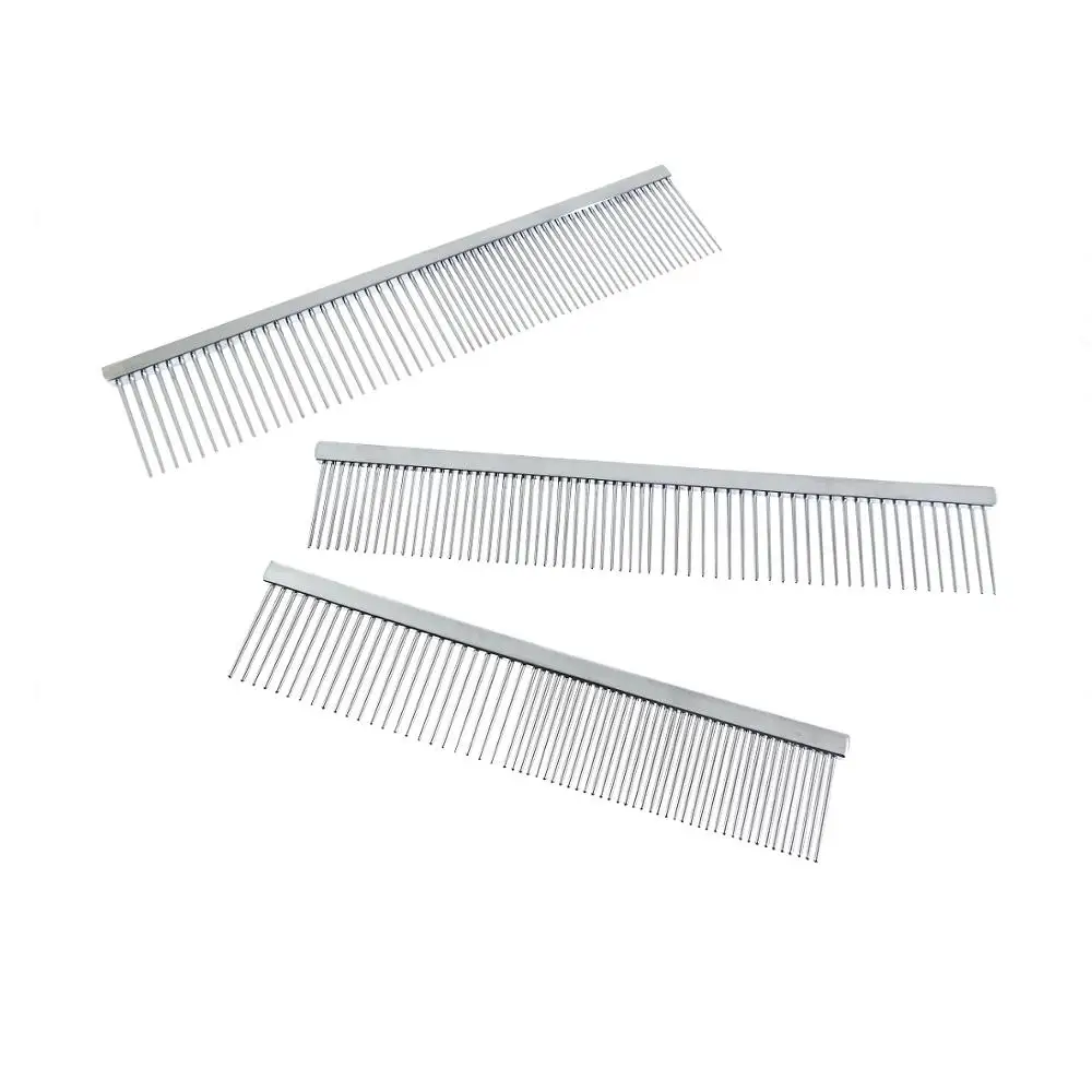 
Hot Selling Pet Supplies Grooming Product Brass Row Comb For Dog 