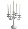 modern design Wedding white Decor Center Piece Candle Holder