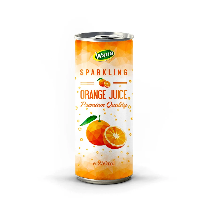 
Sparkling Orange Juice Drink   Premium Quality Manufacture in 250ml can  (62016958644)