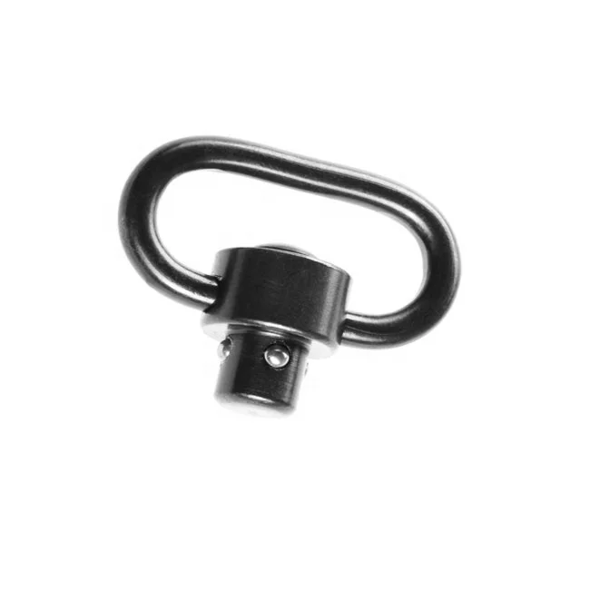 

Outdoor Hunting Heavy Duty Push Button Sling Swivel Mount, Black