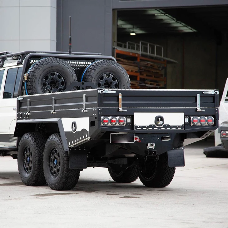 Custom Made Aluminum 4x4 Pickup Ute Tray Body With Powder Coating For