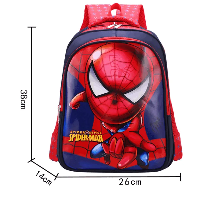 

Hot selling Unicorn Sofia Spider man school bags for boys and girls