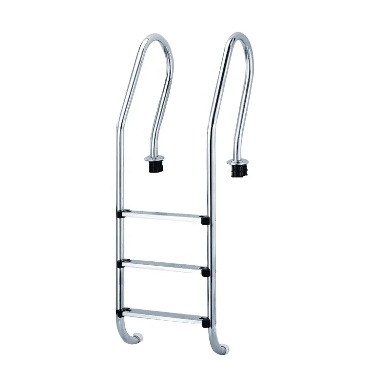 

Swimming pool escalator 304 stainless steel swimming pool fittings thickened swimming pool underwater ladder, Blue