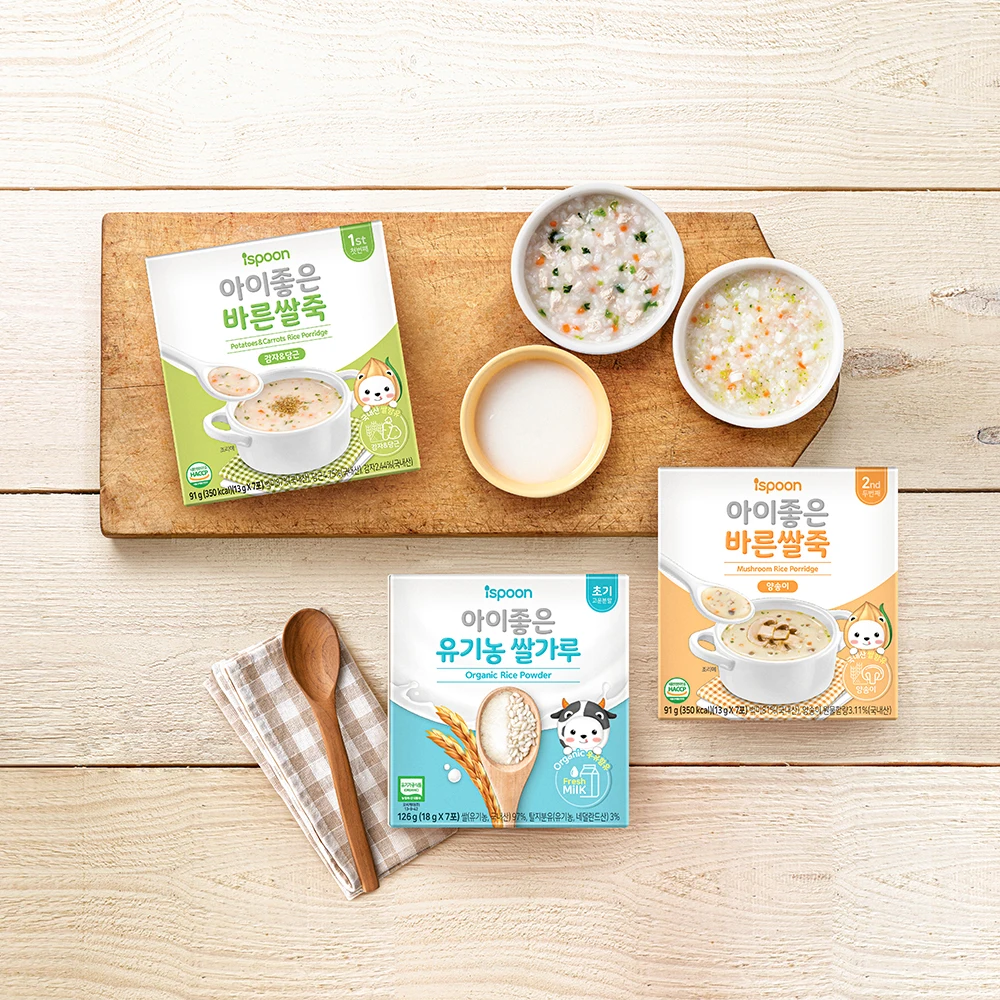 
Baby food Organic rice powder (Korean Baby Organic Organic rice powder) 