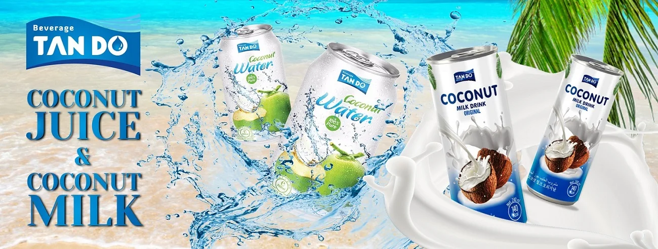 250ml Coconut Water Wholesale Export Canned Drinks For Health and Beauty