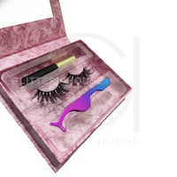 

Wholesale Mink false Eyelashes 3D 25mm 5D Mink long eye Lashes Vendor In Bulk Private Label Eyelash Packaging 3d mink Eyelashes