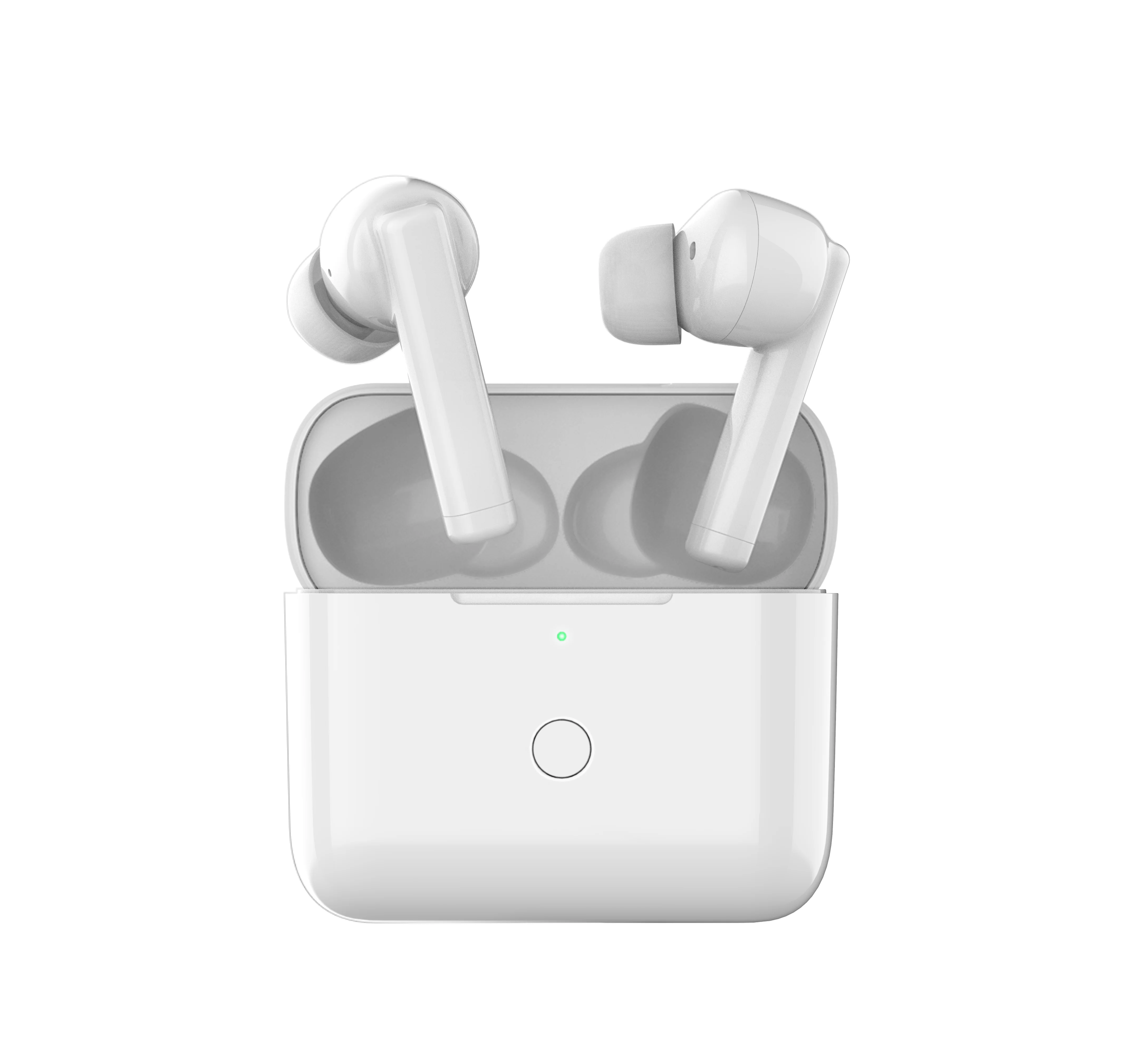 

Blue tooth Sports Earphones RE001 True Wireless Stereo Earbuds Bass Sound Headphones with Mic Charging Case, Black white