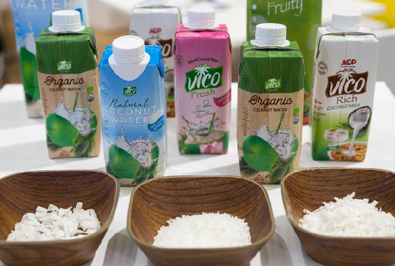 
PRIVATE LABEL SERVICE - Natural UHT Coconut Water - 1000ml and 300ml pack 
