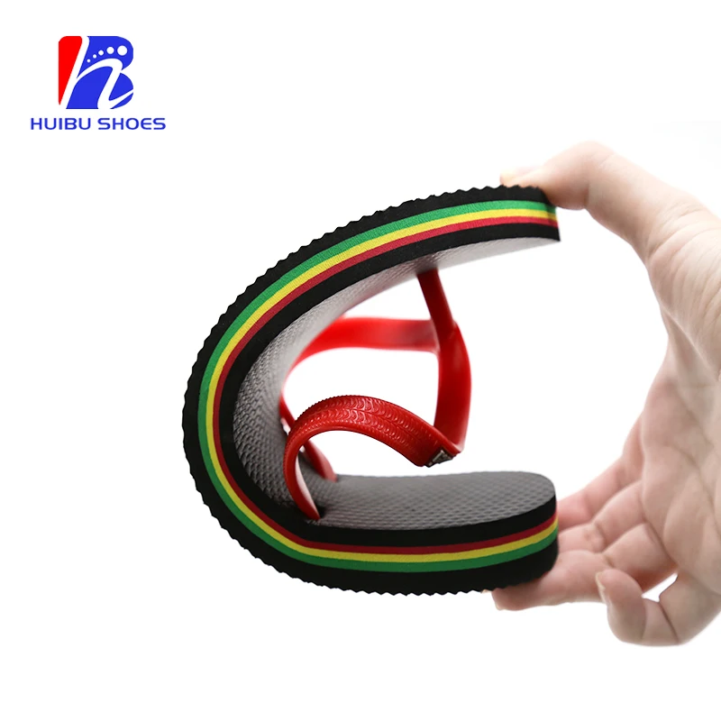 
Wholesale Custom Logo Personalized Beach Slippers Recycled Men Rubber Flip Flops 
