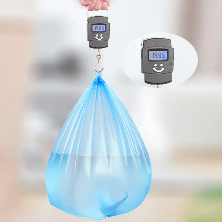 hdpe disposable  plastic garbage bag for homeuse