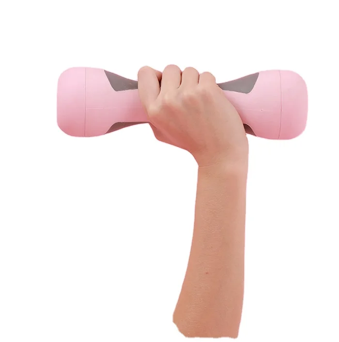 

In stock portable mini 2021 fashion women home fitness gym equipment adjustable dumbbell strength training dumbbells, Pink,blue