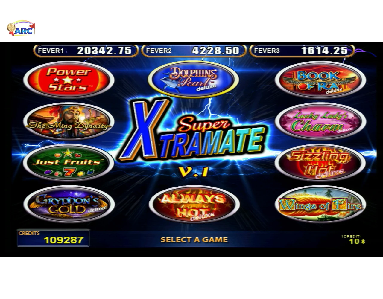 

SUPER XTRAMATE family V1 game board slot game board for gambling machine