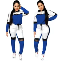 

6 colors women hoodies sweatshirt and pants 2 piece sweatsuit