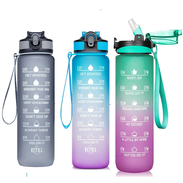 

Wholesales Sports Plastic Drinking Water Bottle 32oz Plastic Water Bottle