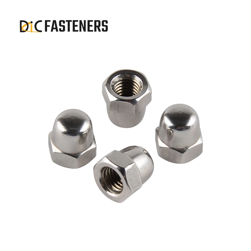 Hot Selling Oem Stainless Steel Ss304 Ss316 Din1587 M5 M6 Acorn Hex