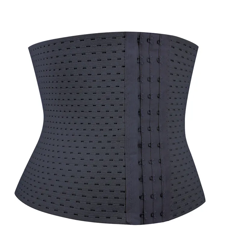 

NANBIN Wholesale Sweat Hourglass Breathable Waist Trainer Fitness Corset with Hooks, As show