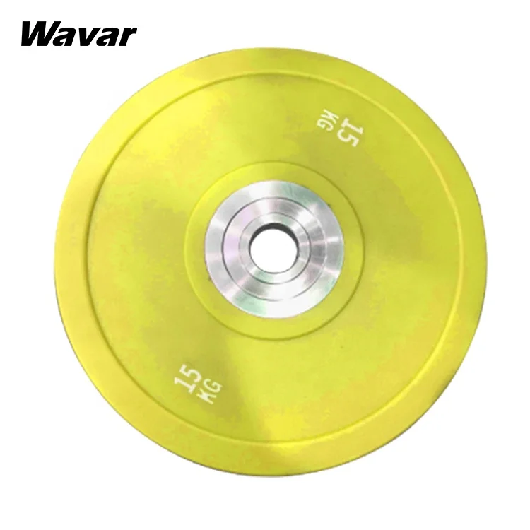 

High Quality Low Price 100% CPU Free Weight Bumper Plates Set Weight Plates, Black/yellow/red/blue/green