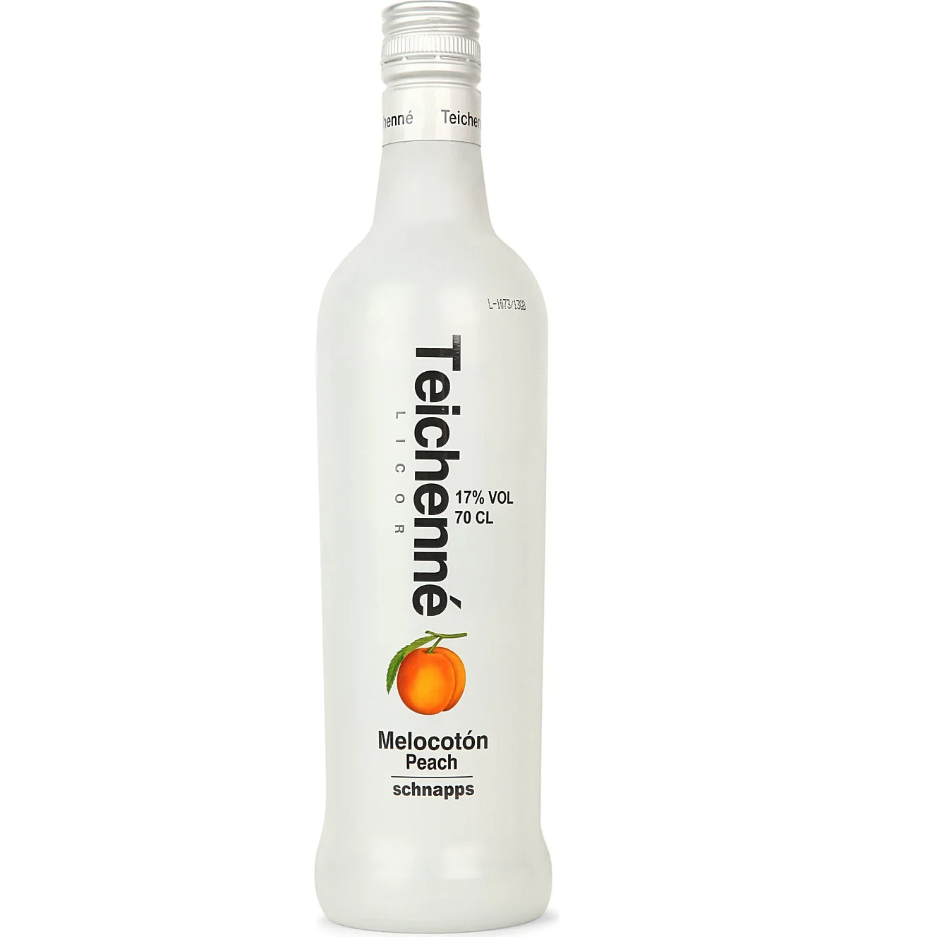 
17% I Alcohol Content Liqueur Teichenne Peach Schnapps in Glass Bottle Packaging 