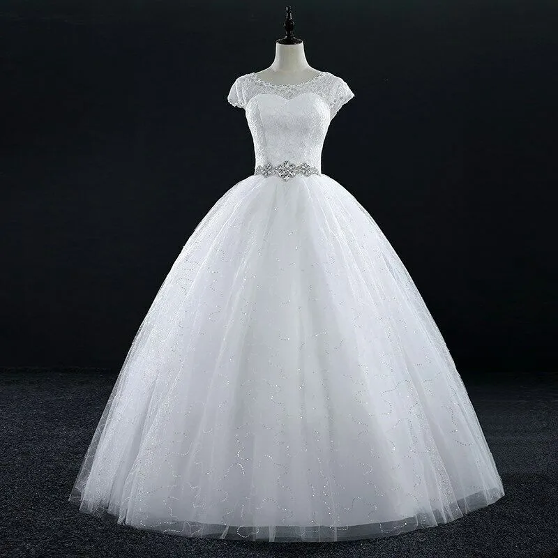 white gown for girls