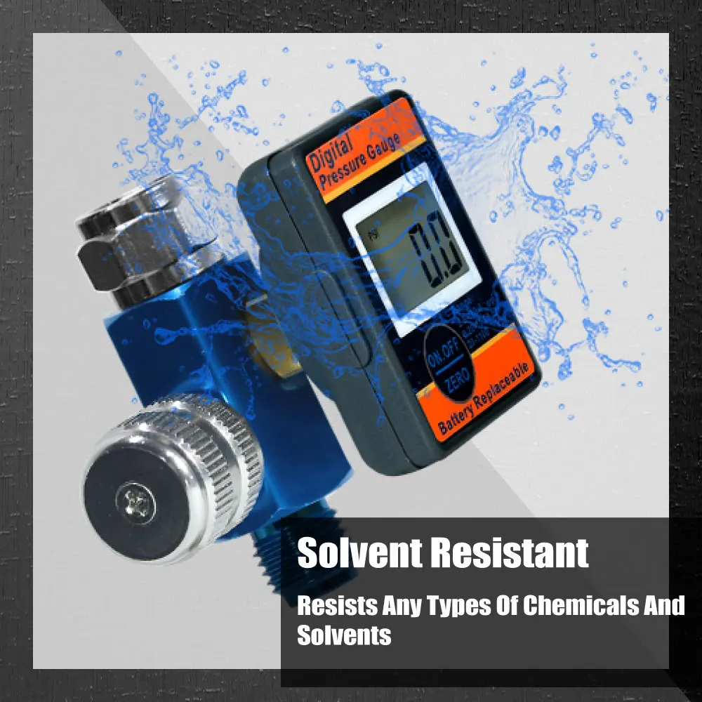 160 Psi Air Flow Regulator With Digital Pressure Gauge For Spray Paint Gun Air Tools Buy Air