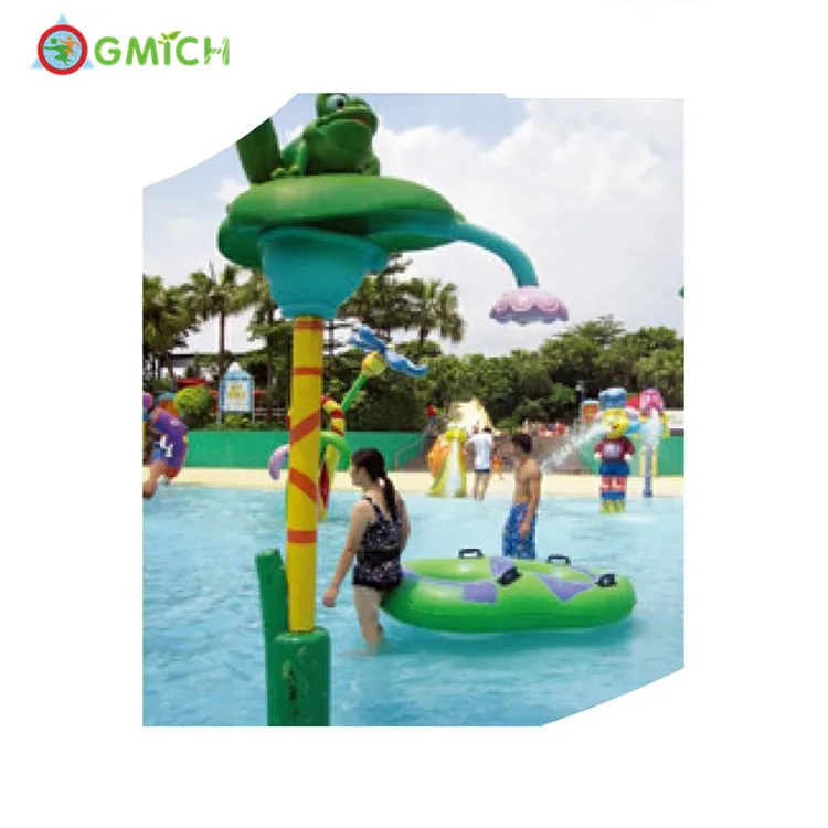 

Frog water outdoor playground equipment shower childrens water play sets swimming pool toys JMQ-G154D, As your need