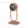 Stylish Home Interior Decoration Metal Table Clock