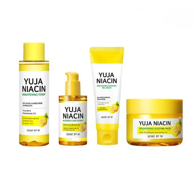 

Yuja Niacin Toner Gem Cream Sleeping Mask Korea SkinCare Set