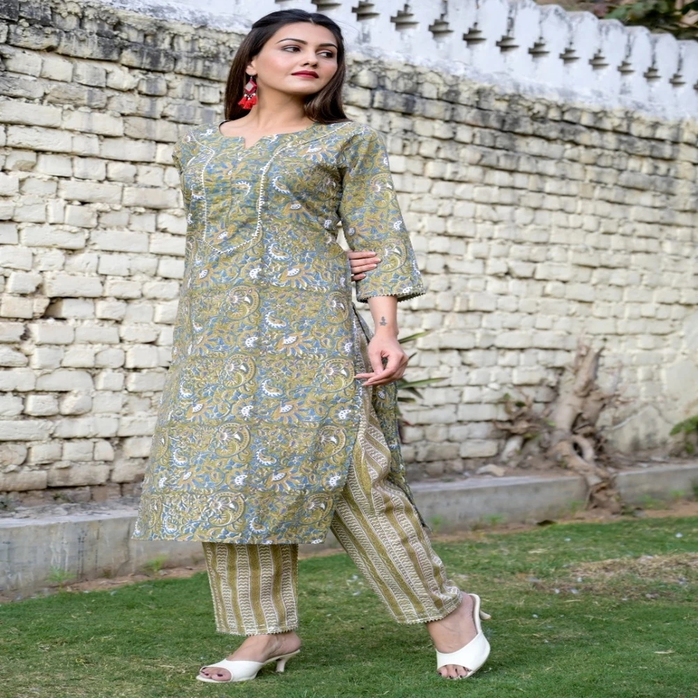 latest designer plazo kurti