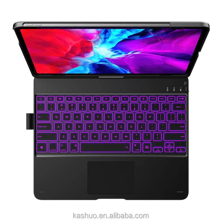 

For Apple iPad Keyboard Mouse 2020 129 Pro Keyboard Case with Touchpad