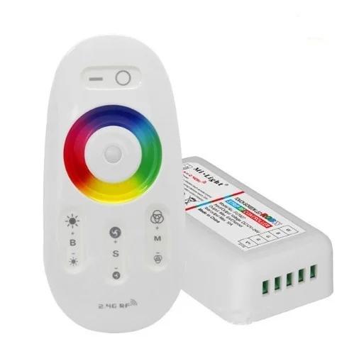 Mi light 2.4G Wireless FUT027 Touch screen led RGBW controller 18A RF remote control for led rgbw light strip