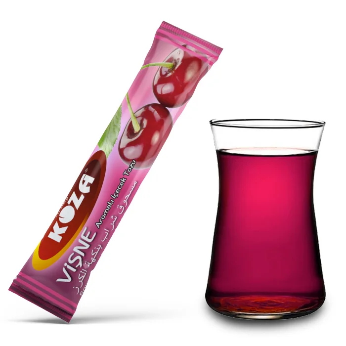 
Single Use Cherry Flavoured Powder Drink 