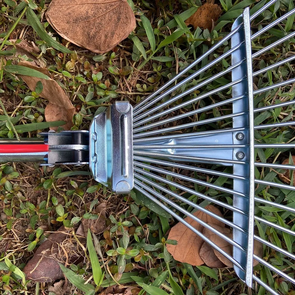 
Adjustable Garden Hand Tool Fan Telescopic Rake for Farming 