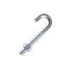 Factory price silver steel dimensions j bolt