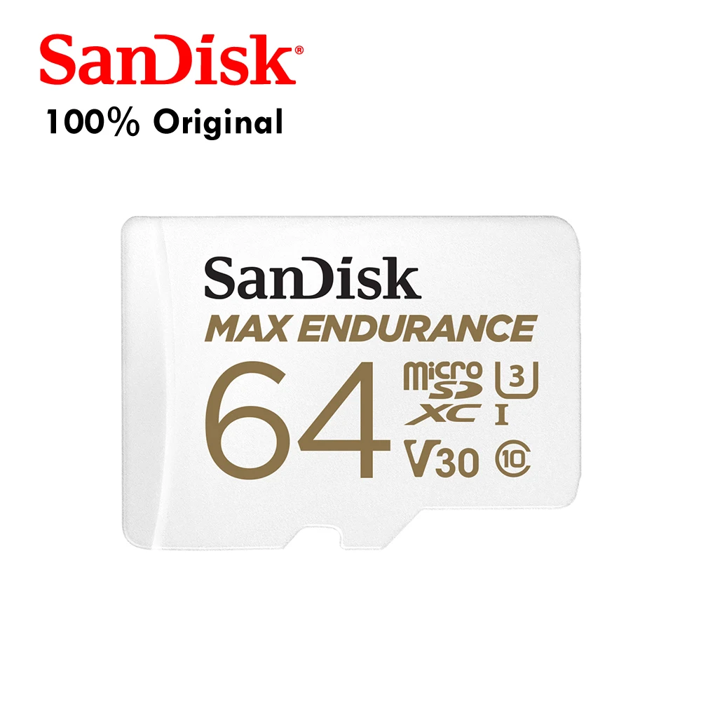 100% Original SanDisk SDSQQVR 128GB MAX ENDURANCE microSD Card - ANKUX.COM