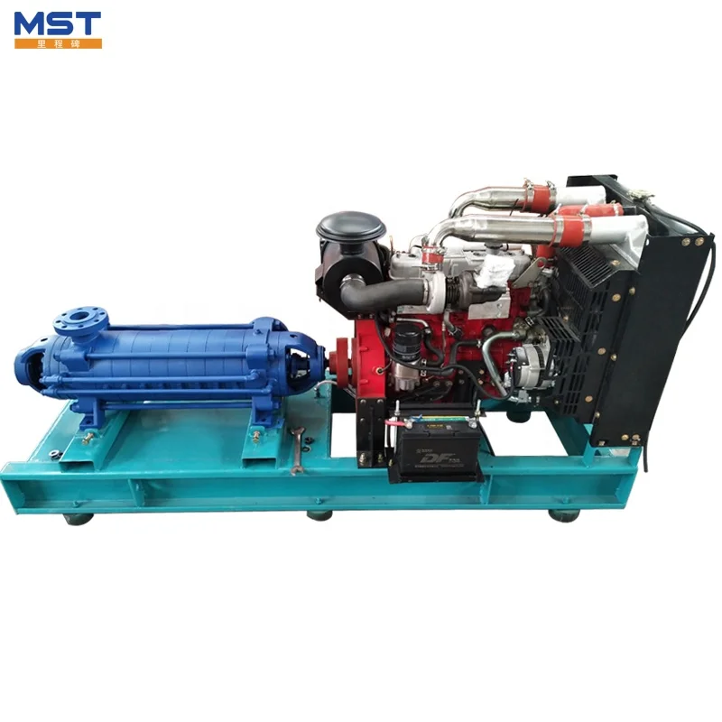 
Mechanical Seal Diesel Multistage Water Pump bare water pump 
