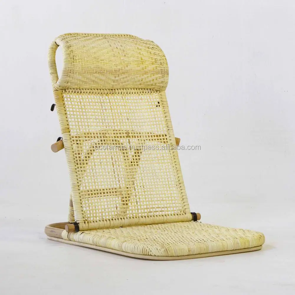 Rattan Wooden Beach Chair For Fat People Customized Sizes Top Quality