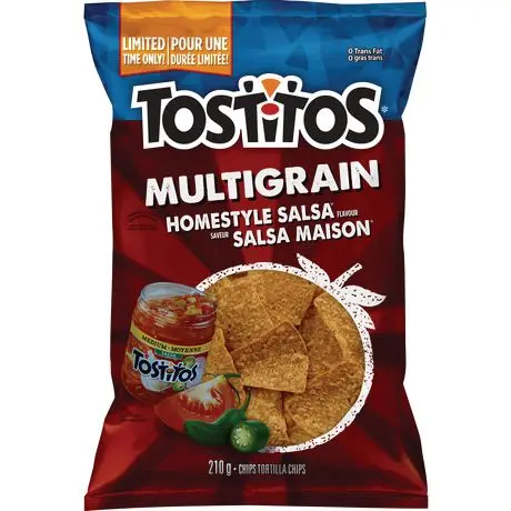 
Tostitos Multigrain Homestyle Salsa Tortilla Chip 210g 