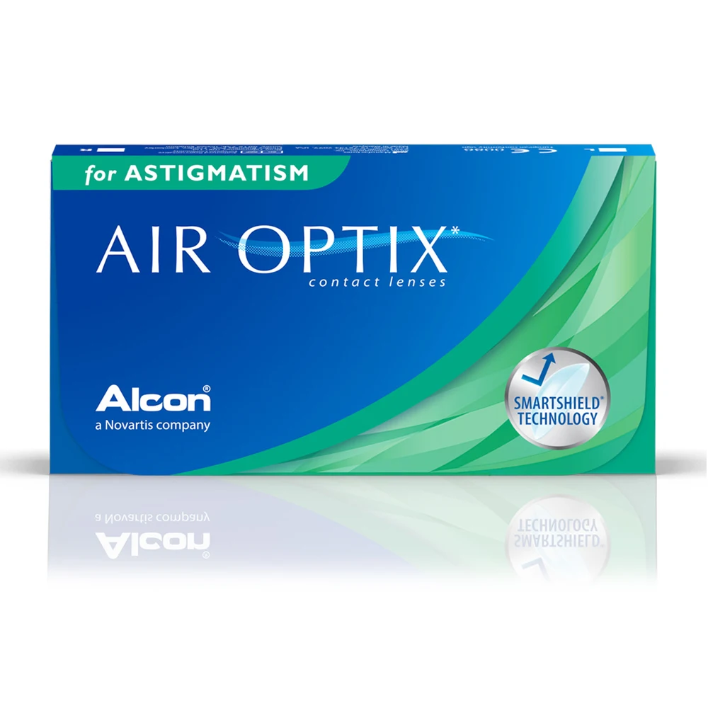 

AirOptix Toric 3pcs Alcon extended wear monthly disposable Soft contact lenses for Astigmatism