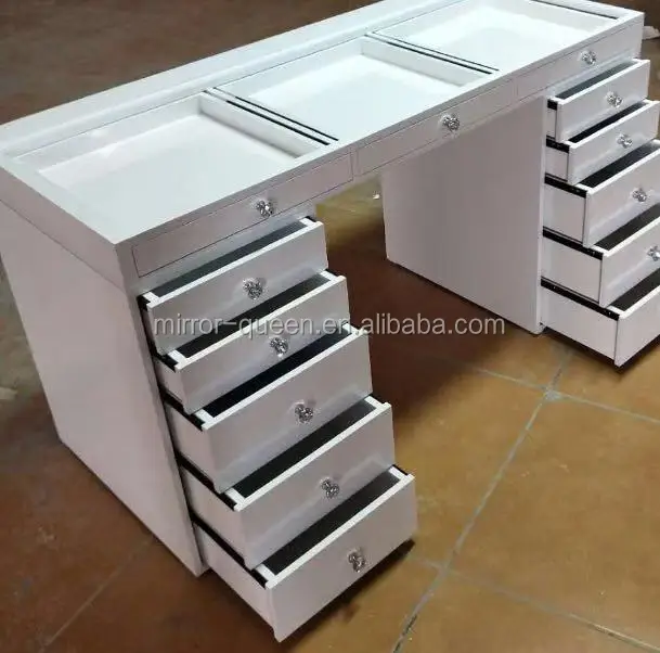 
makeup working table dressing table with drawers wooden vanity table with led makeup mirrors bathroom hair styles lighted mirror 