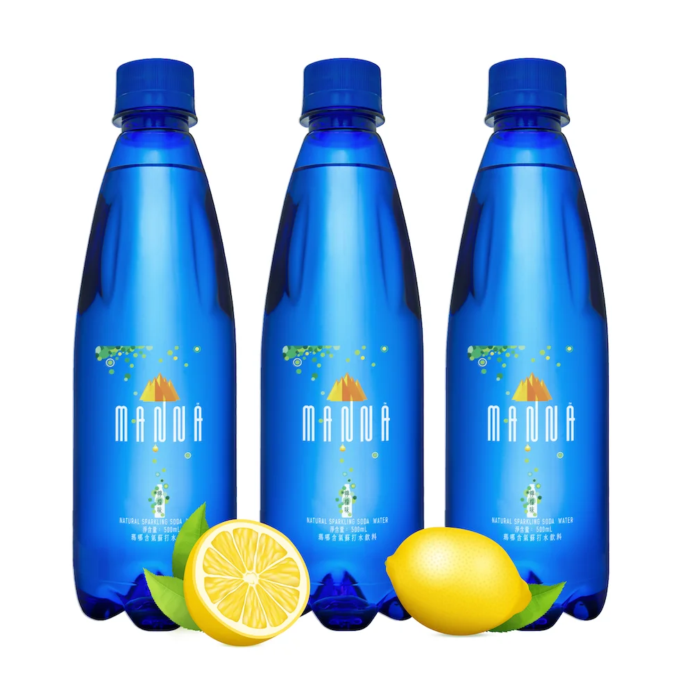 
Top Natural Spring Mineral Drinking Lemon flavor Sparkling Soda Water 500ml  (62585309076)
