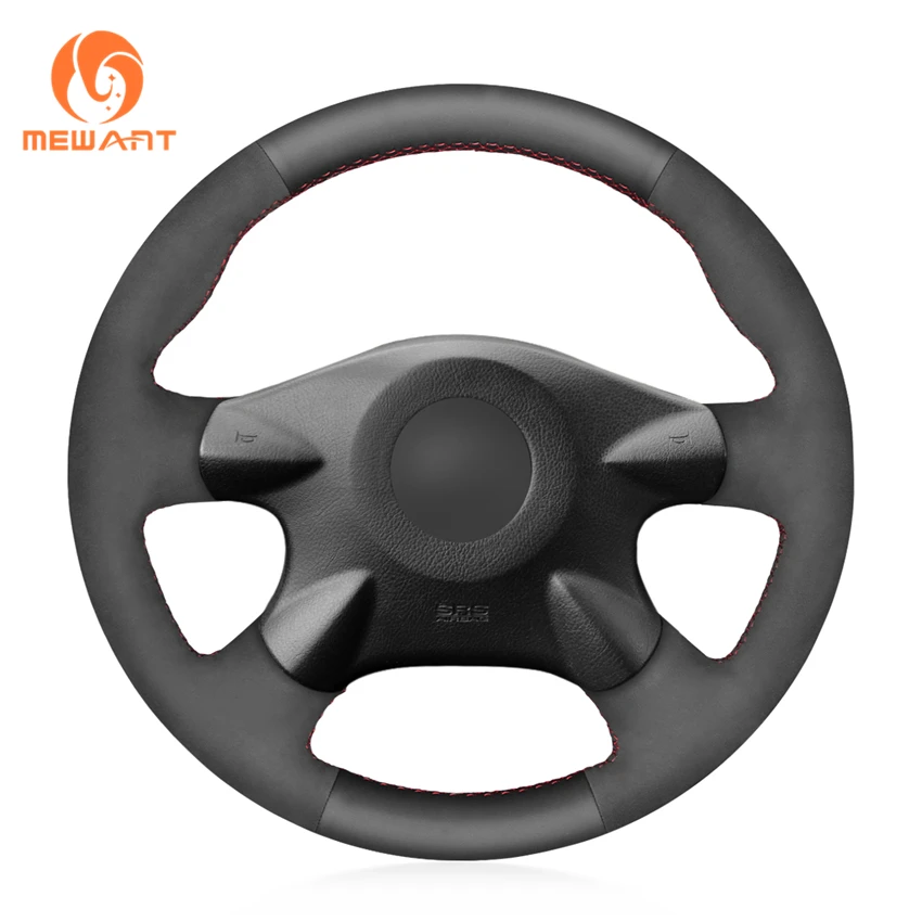 

Hand Stitching Artificial Leather Suede Steering Wheel Cover for Nissan Almera N16 Pathfinder Primera Paladin X-Trail