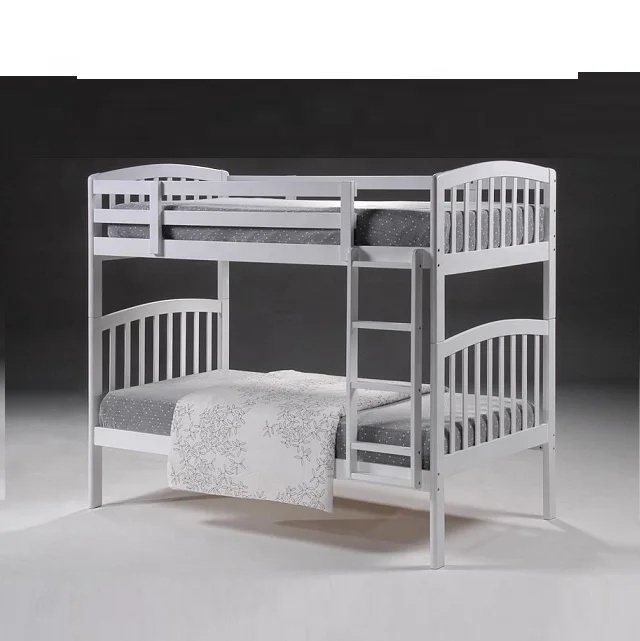 
Solid wooden bunk bed Malaysia furniture 