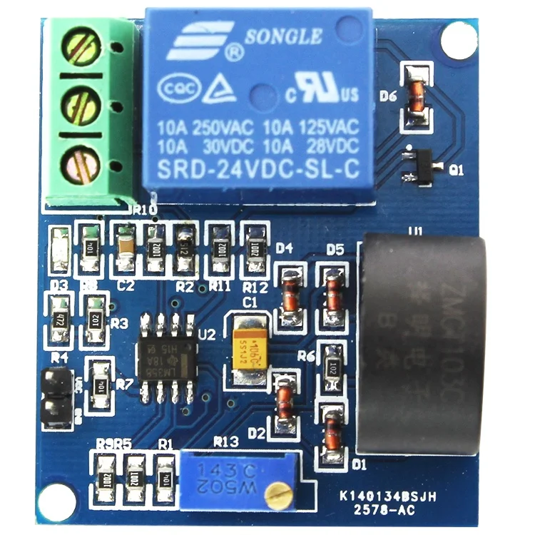 Taidacent 24volt Dc 5a Overcurrent Protection Relay Module Overcurrent