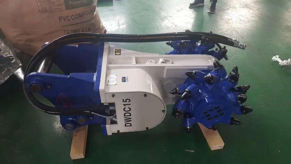 Korean High Quality Hydraulic Rock Grinder Drum Cutter For Excavator